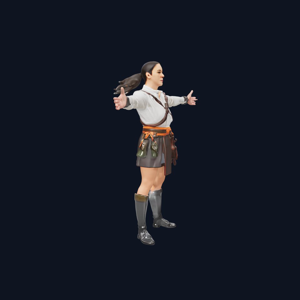 Ranger Character Outfit model pack
