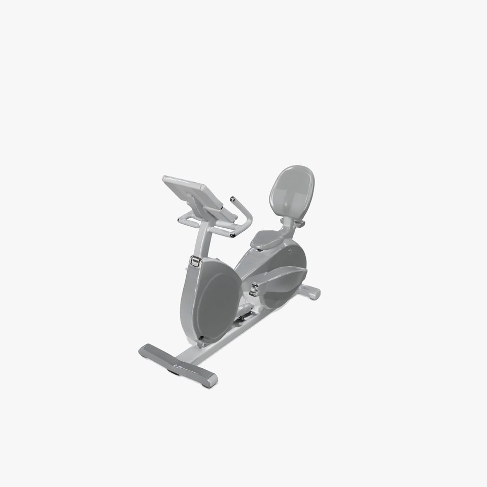 Sleek Black Exercise Bike model pack viewer poster