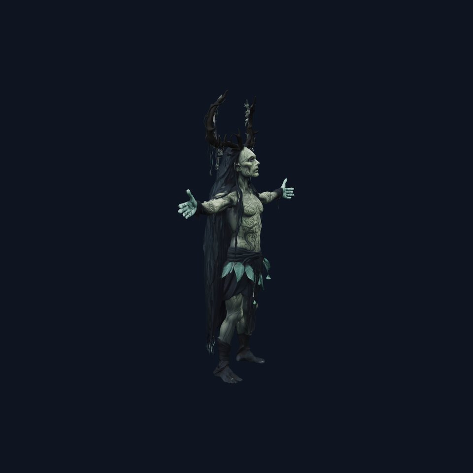 Ancient Forest Spirit model pack