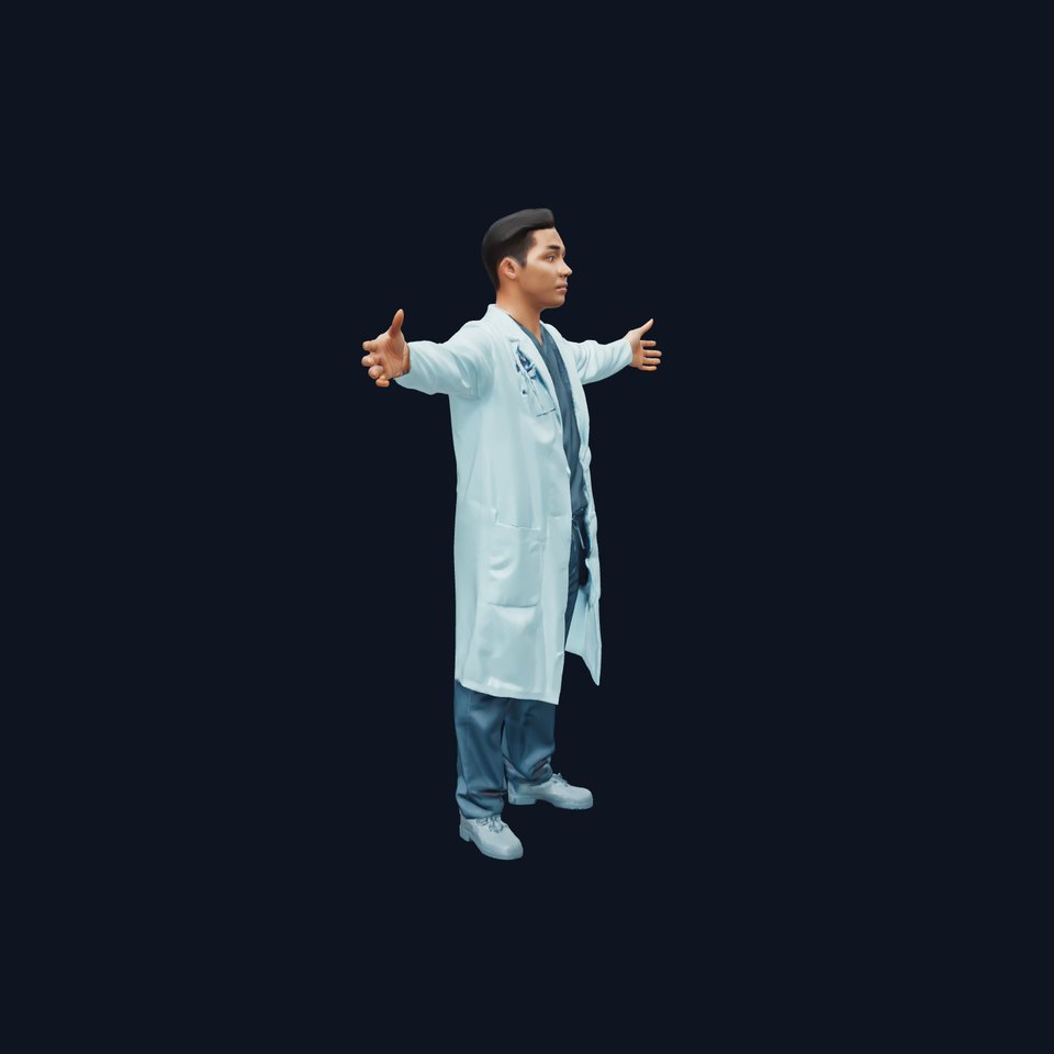 Professional Doctor model pack