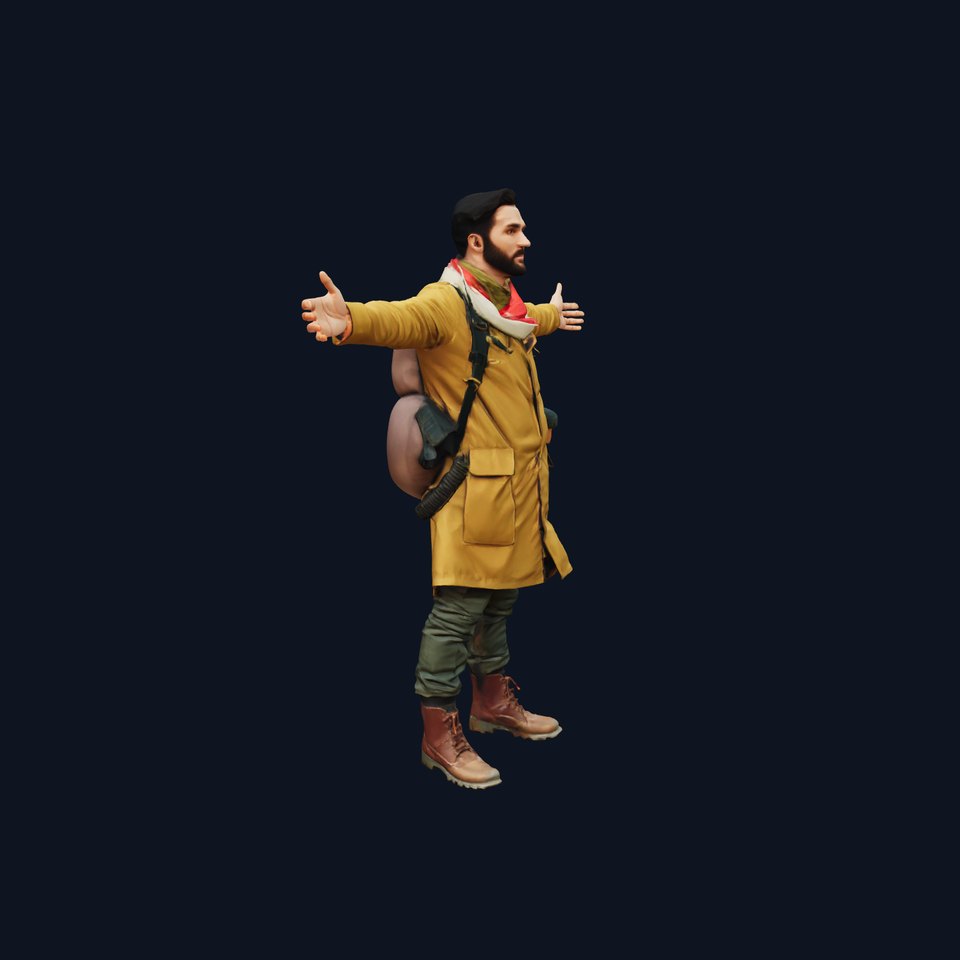 Adventure Explorer Outfit model pack