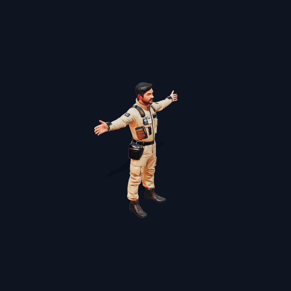 Mars Explorer Suit model pack