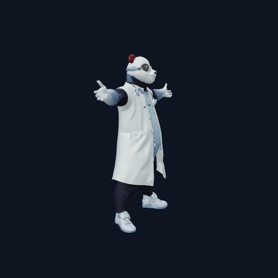 Doctor Panda model pack