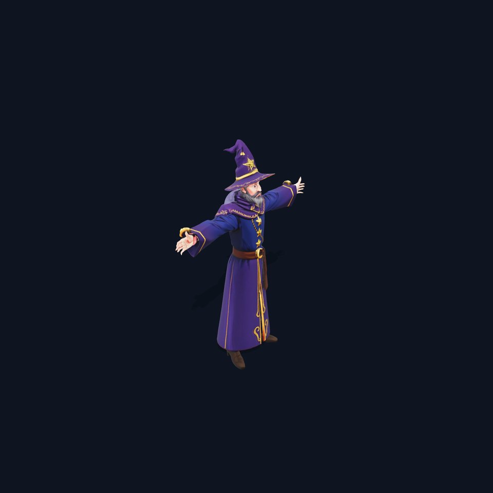 Enchanted Wizard model pack