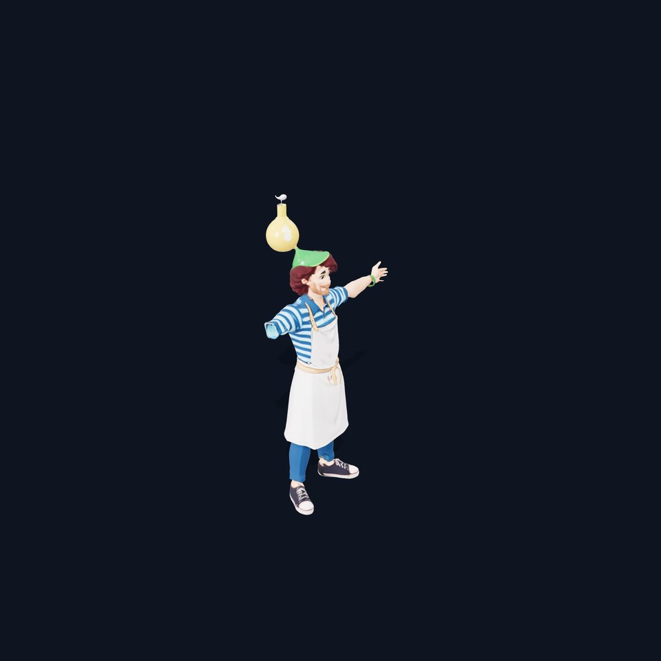 Chef Character model pack viewer poster