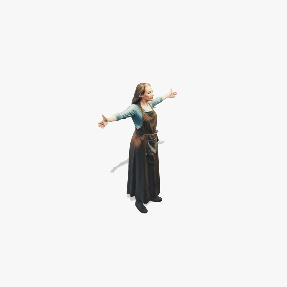 Artisan Apron Figure model pack