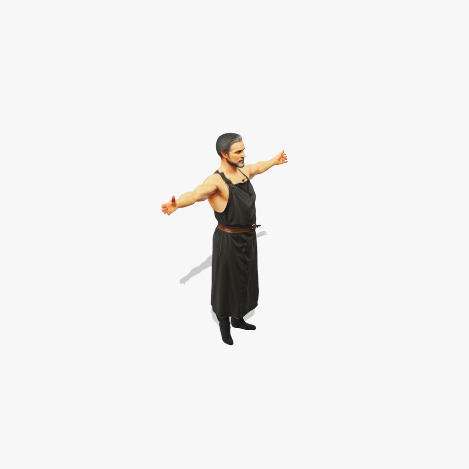 Blacksmith with Apron model pack