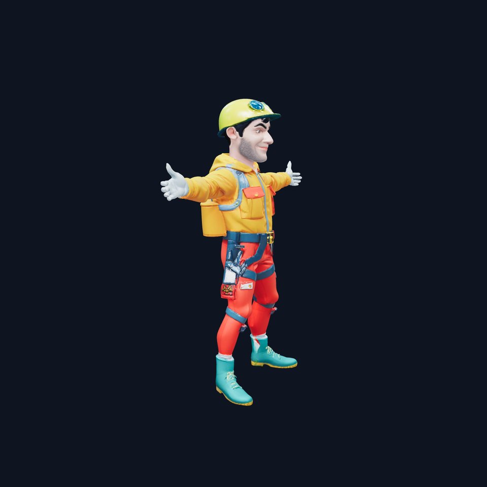 Energetic Explorer Outfit model pack