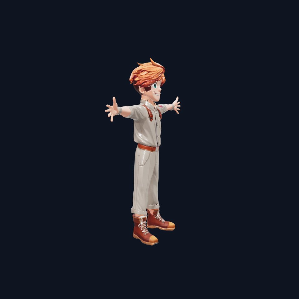 Adventure Hero Explorer model pack