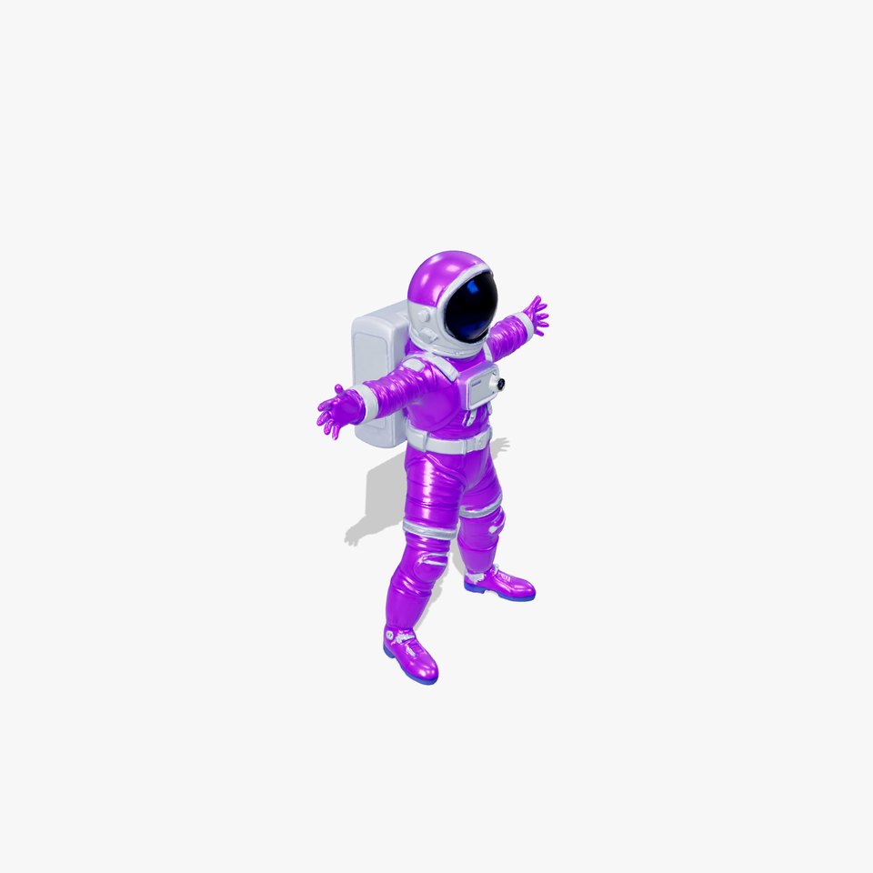 Galactic Explorer Purple model pack