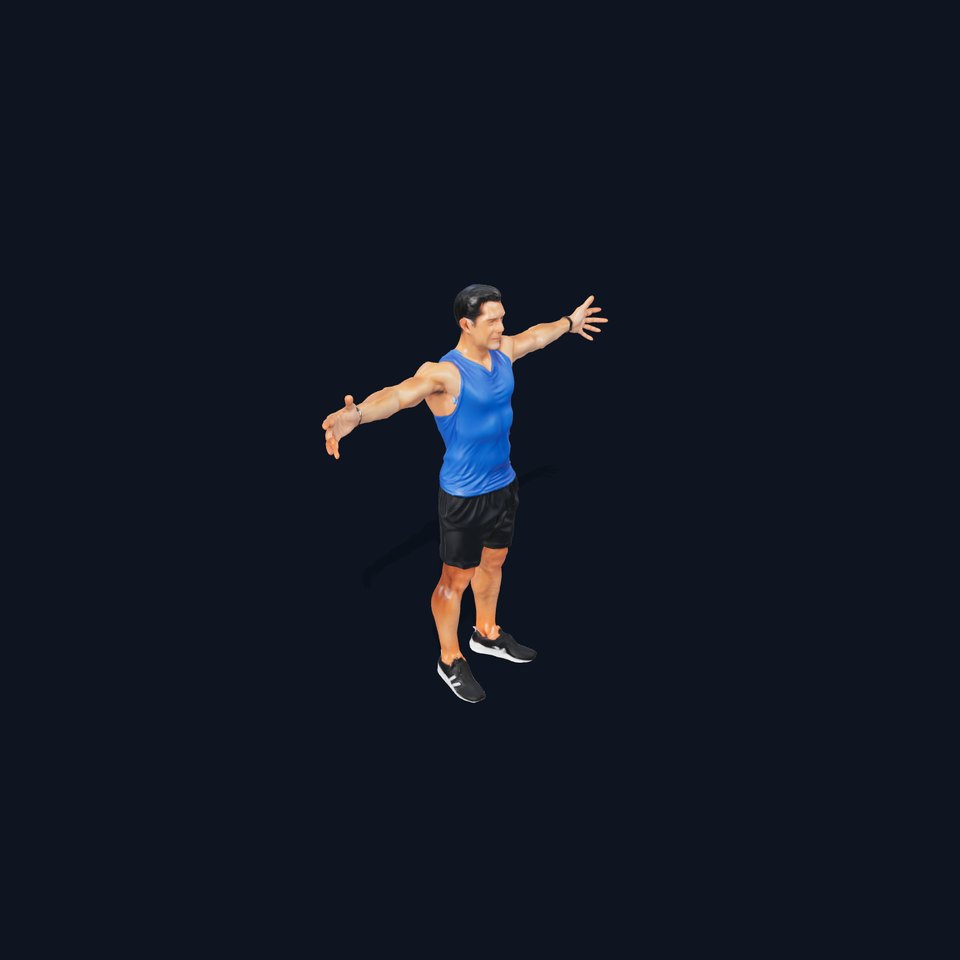 Energetic Athlete model pack