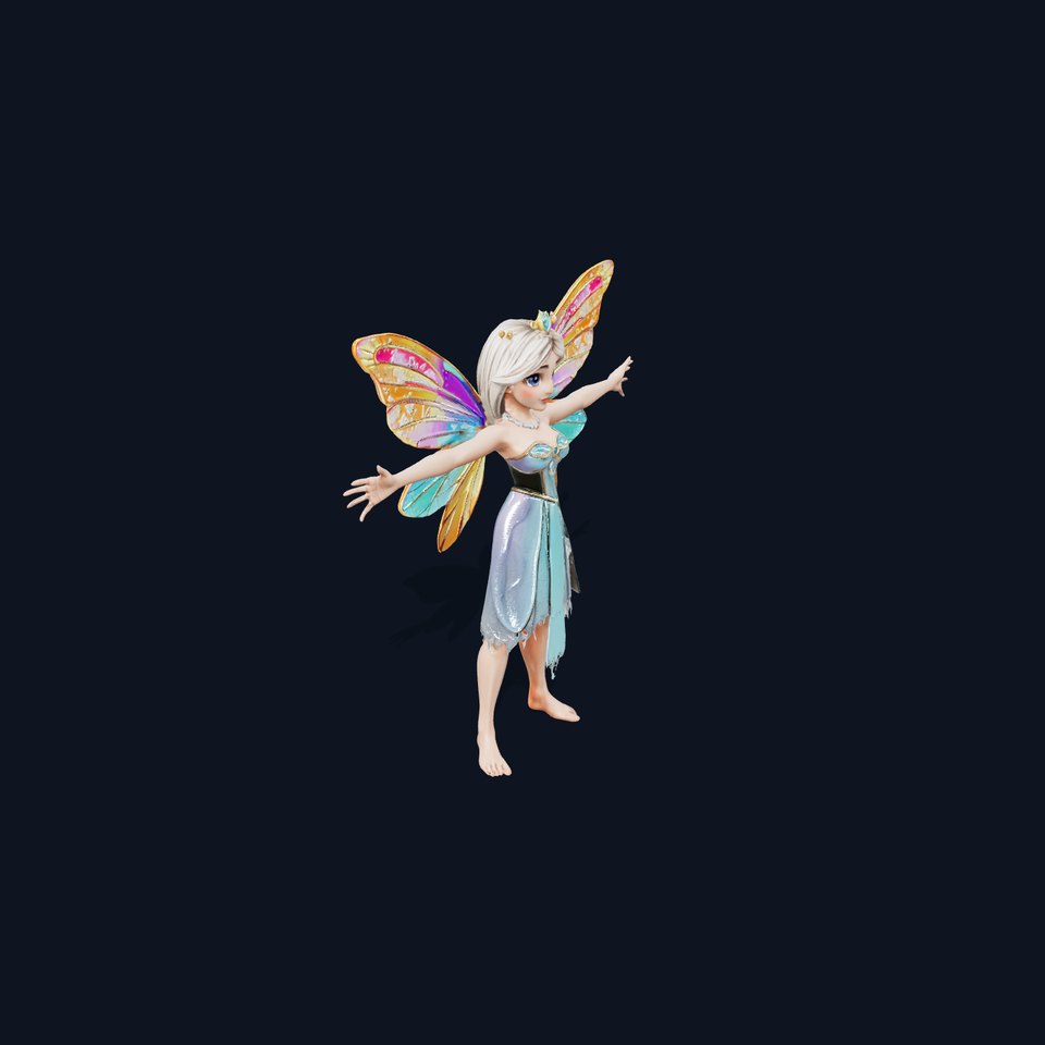 Fantasy Fairy Princess model pack