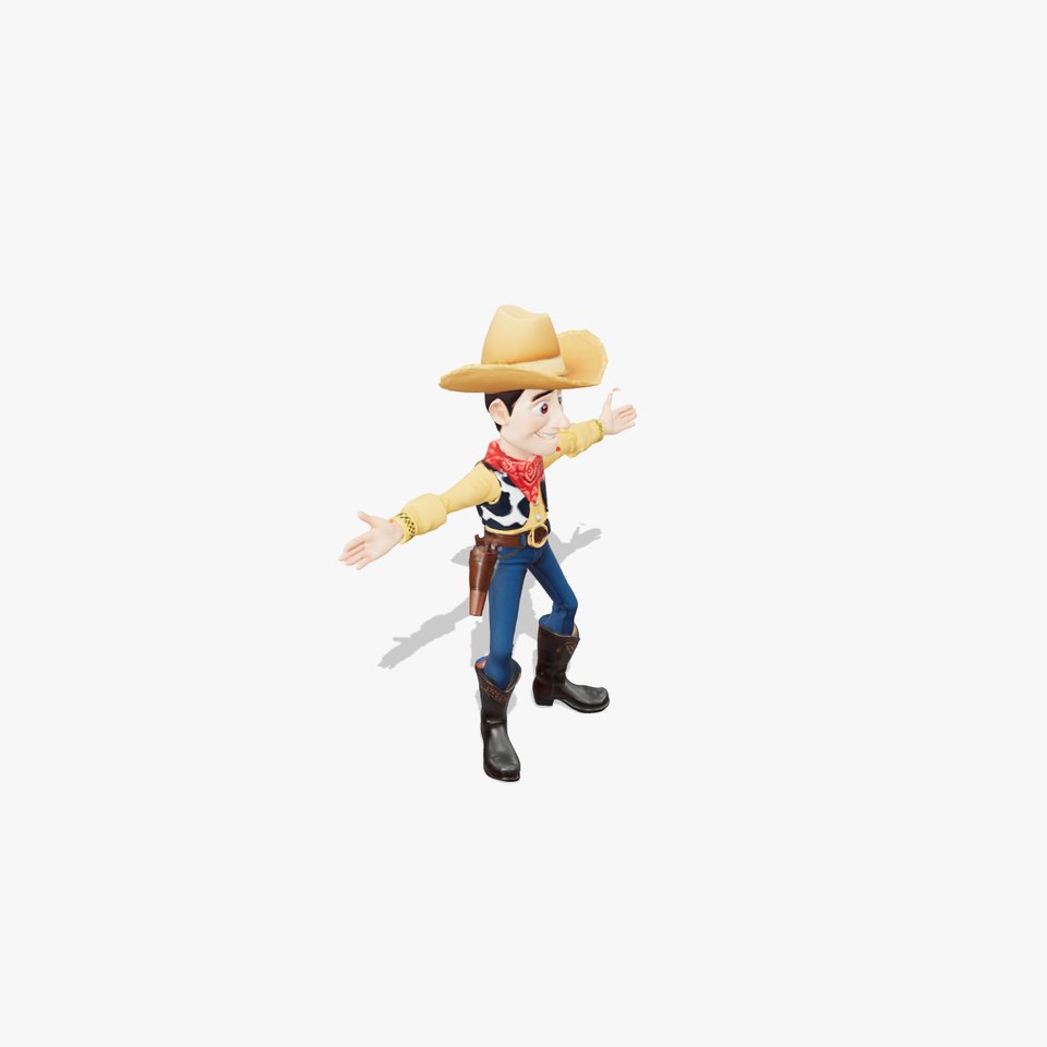 Cowboy Character model pack