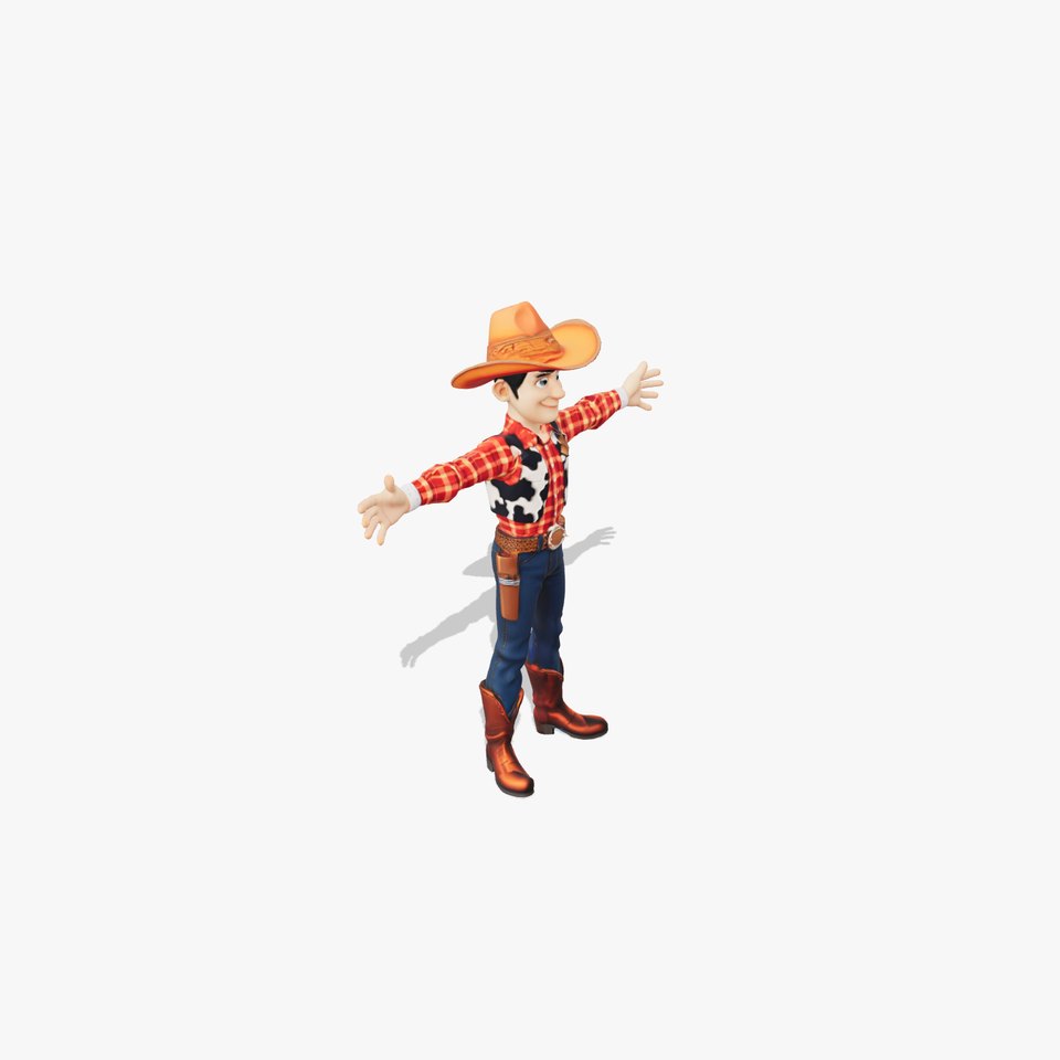 Cowboy Character model pack