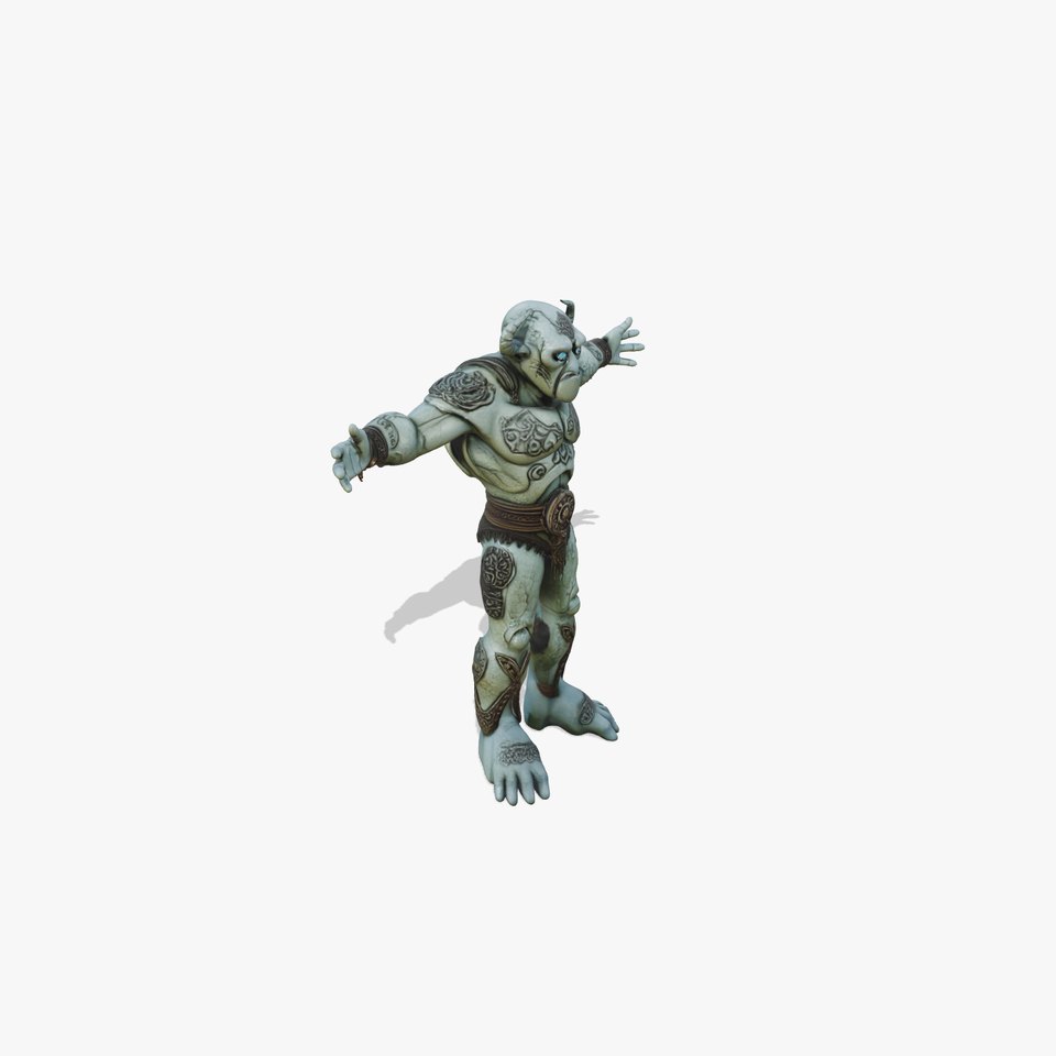 Stone Guardian Warrior model pack