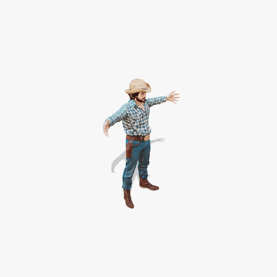 Cowboy Style Ranger model pack