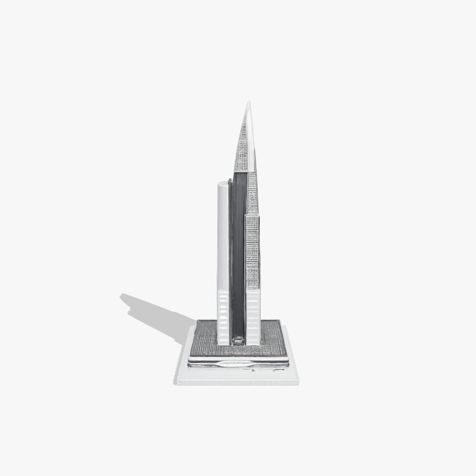 Futuristic Skyscraper Architectural Tower viewer poster