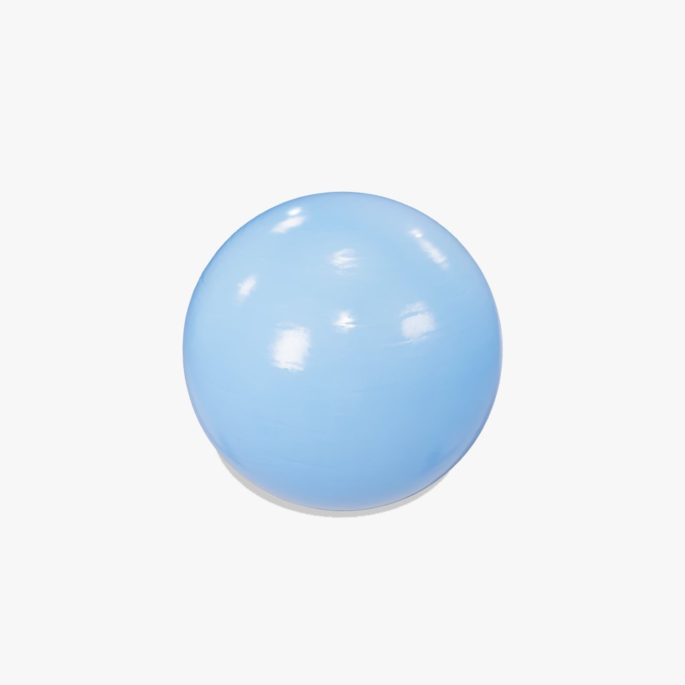 Fitness Exercise Ball with Moderate Resilience viewer poster
