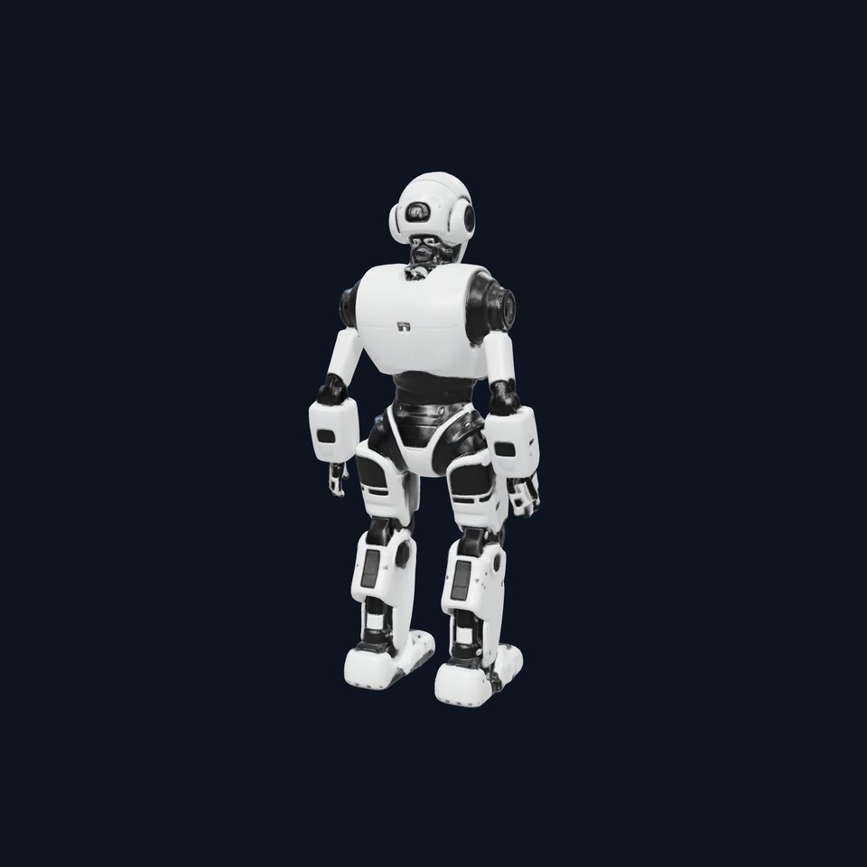 Advanced Humanoid Robot Model for Sci-Fi Projects viewer poster