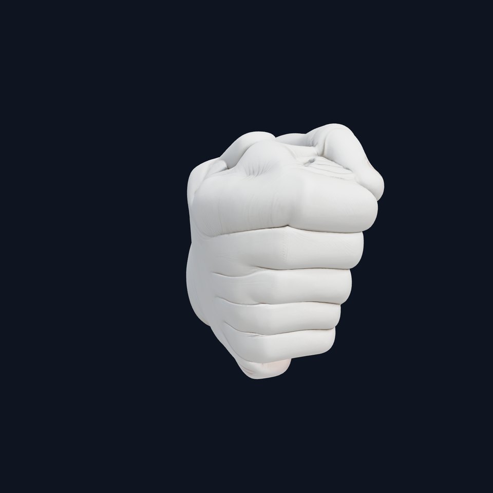 Strength Detailed Fist model pack for empowerment projects viewer poster