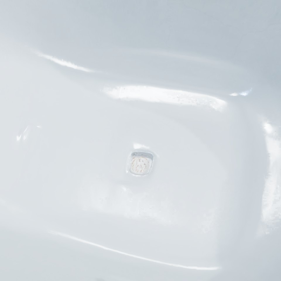 Futuristic Oval Bathtub Stone Metallic model pack viewer poster