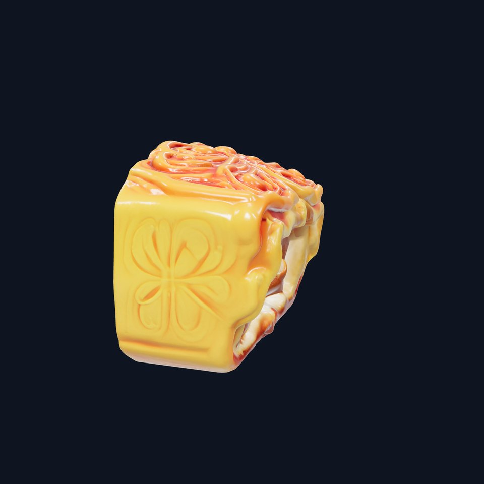 Chinese Mooncake Intricate Design model pack viewer poster