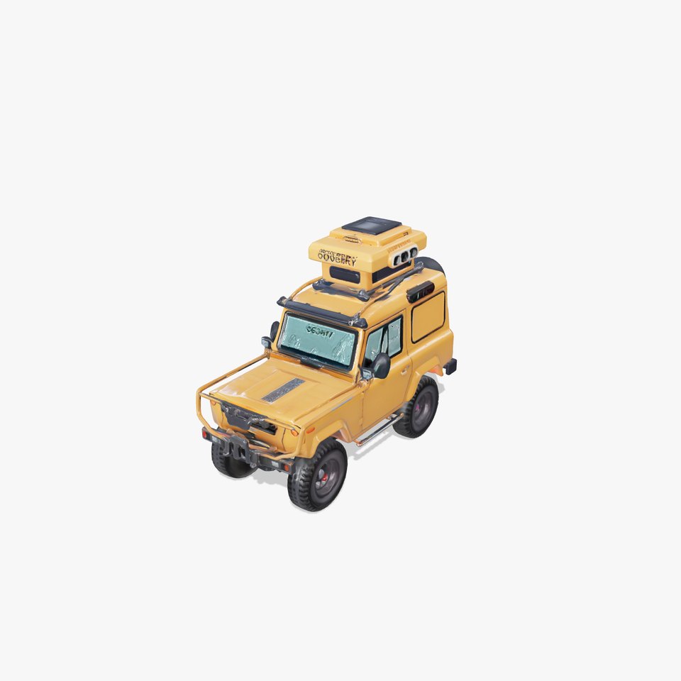 GeoSurvey Pro Terrain-Mapping Vehicle model pack viewer poster