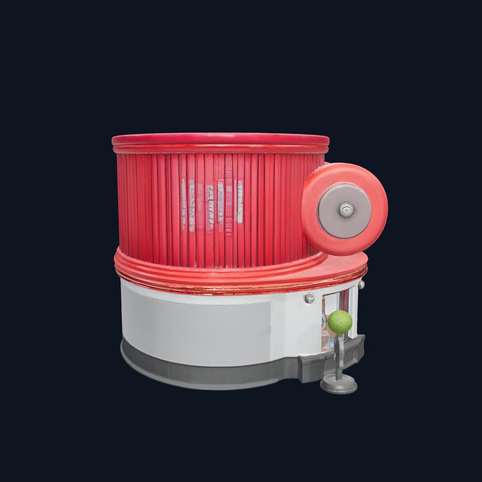 Cartoon Gym Building Model Pack viewer poster