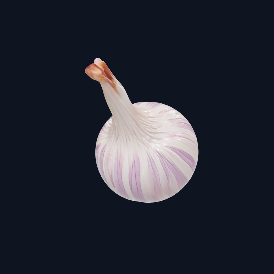 Elegant Shallot Model Pack with Detailed Texture viewer poster