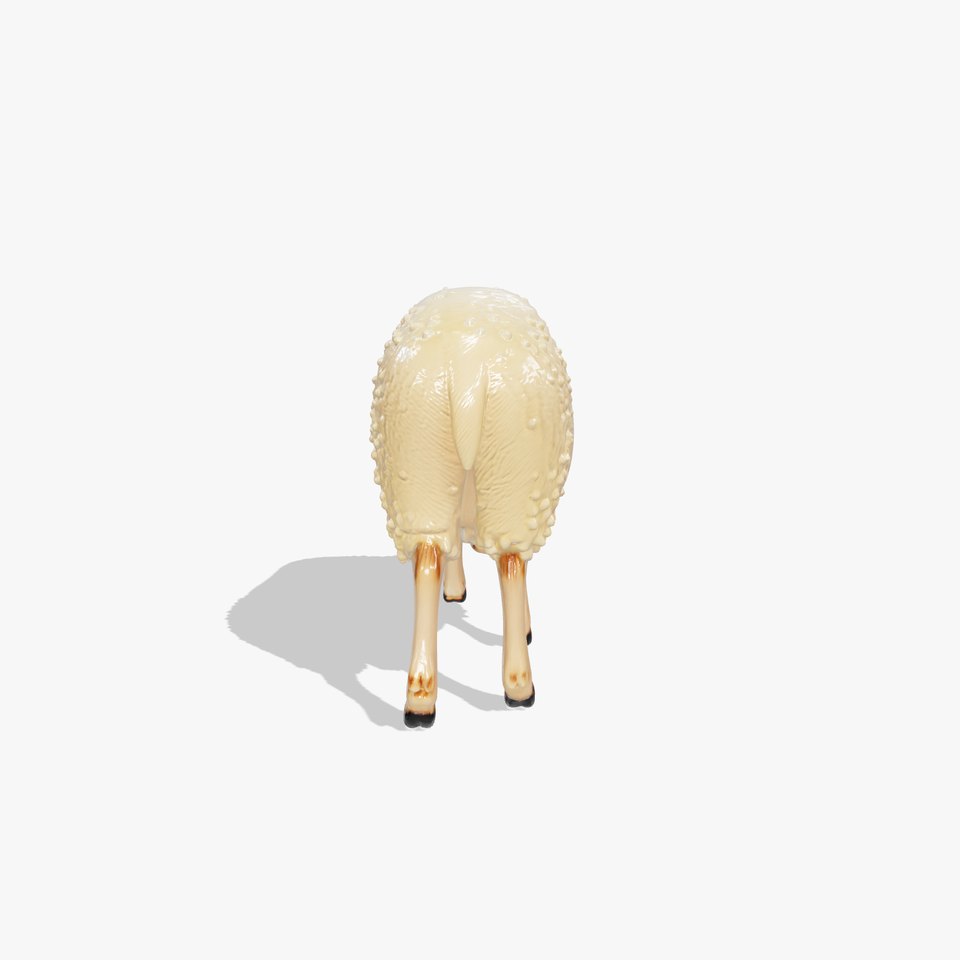 Sheep Fluffy Coat Grazing model pack viewer poster