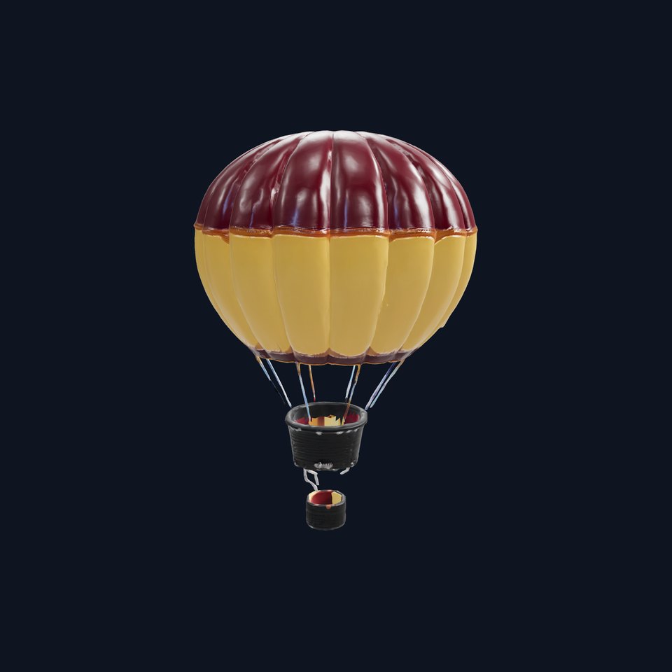 Luxurious Hot Air Balloon Classic model pack viewer poster