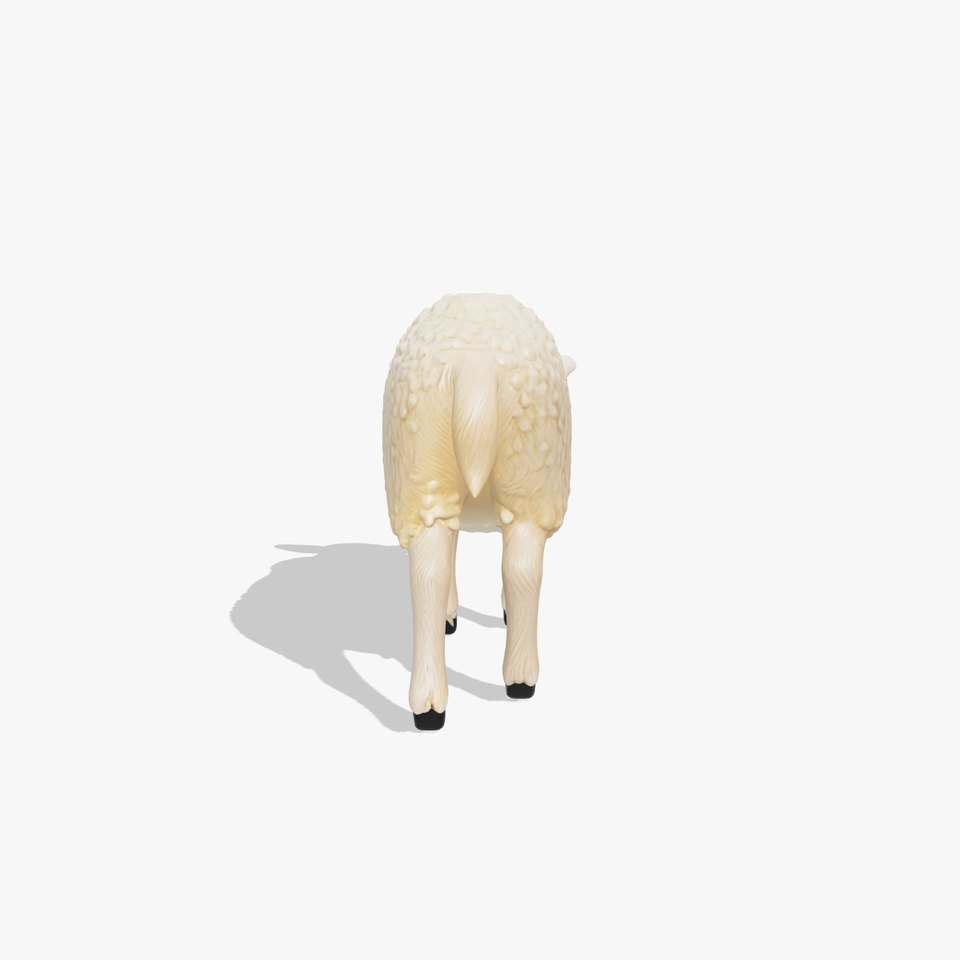 Fluffy Sheep Pastoral Scene model pack viewer poster