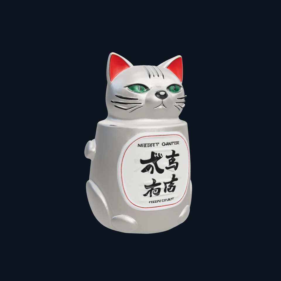 Luxury Kitty Canister model pack viewer poster
