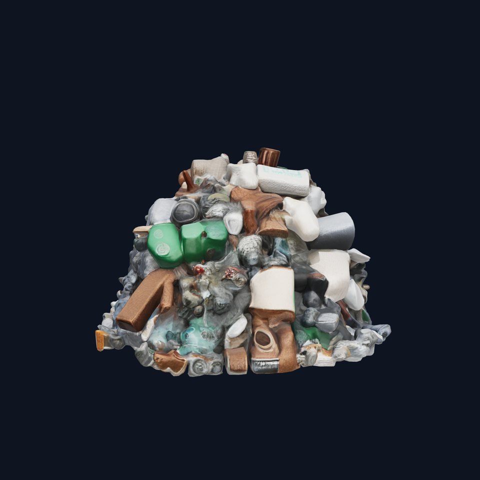 Urban Garbage Pile City Waste and Debris Model Pack viewer poster