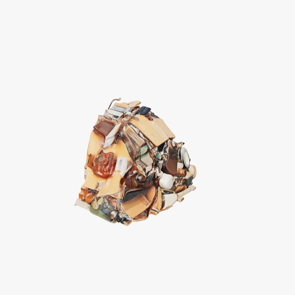 Urban Waste Hill Debris Elements model pack viewer poster