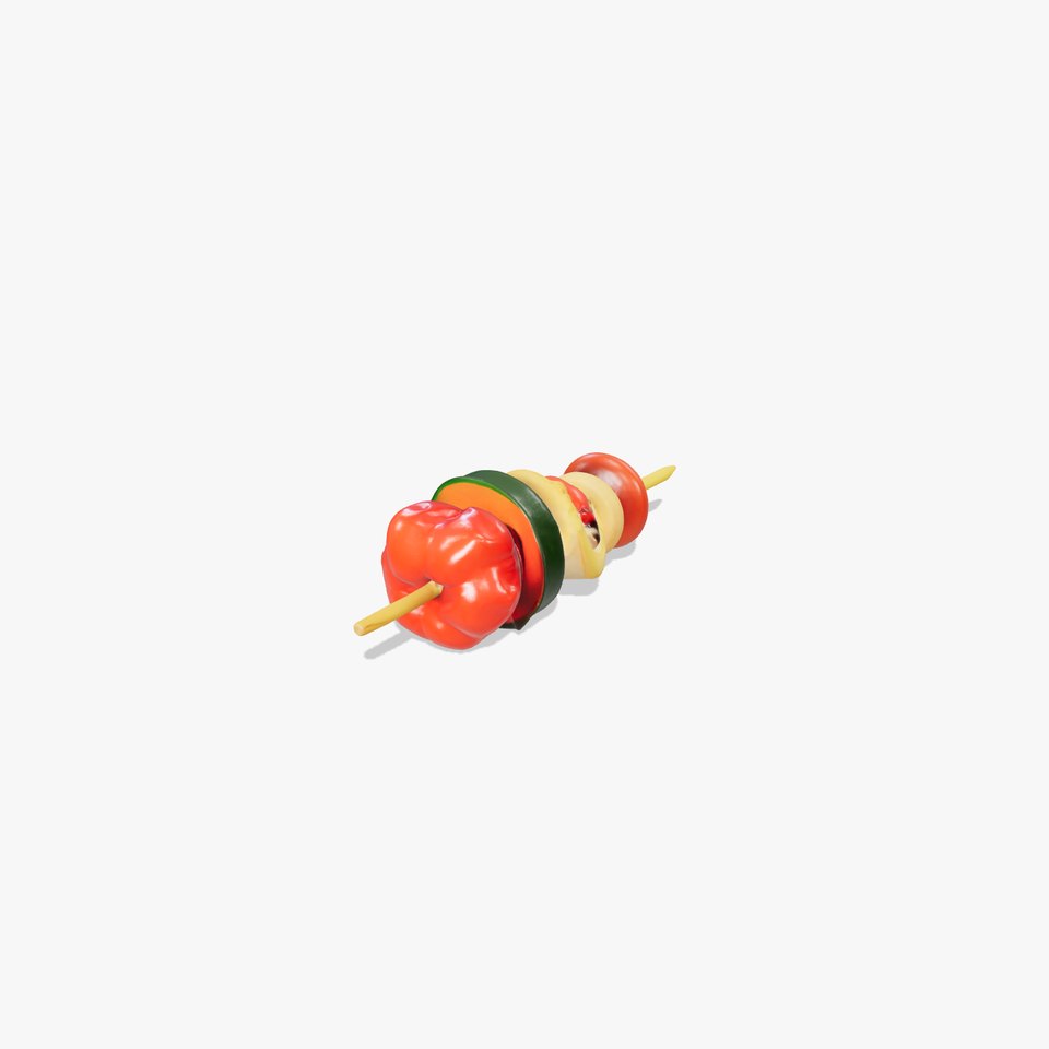 Vegetable Skewer Lifelike Texture model pack viewer poster