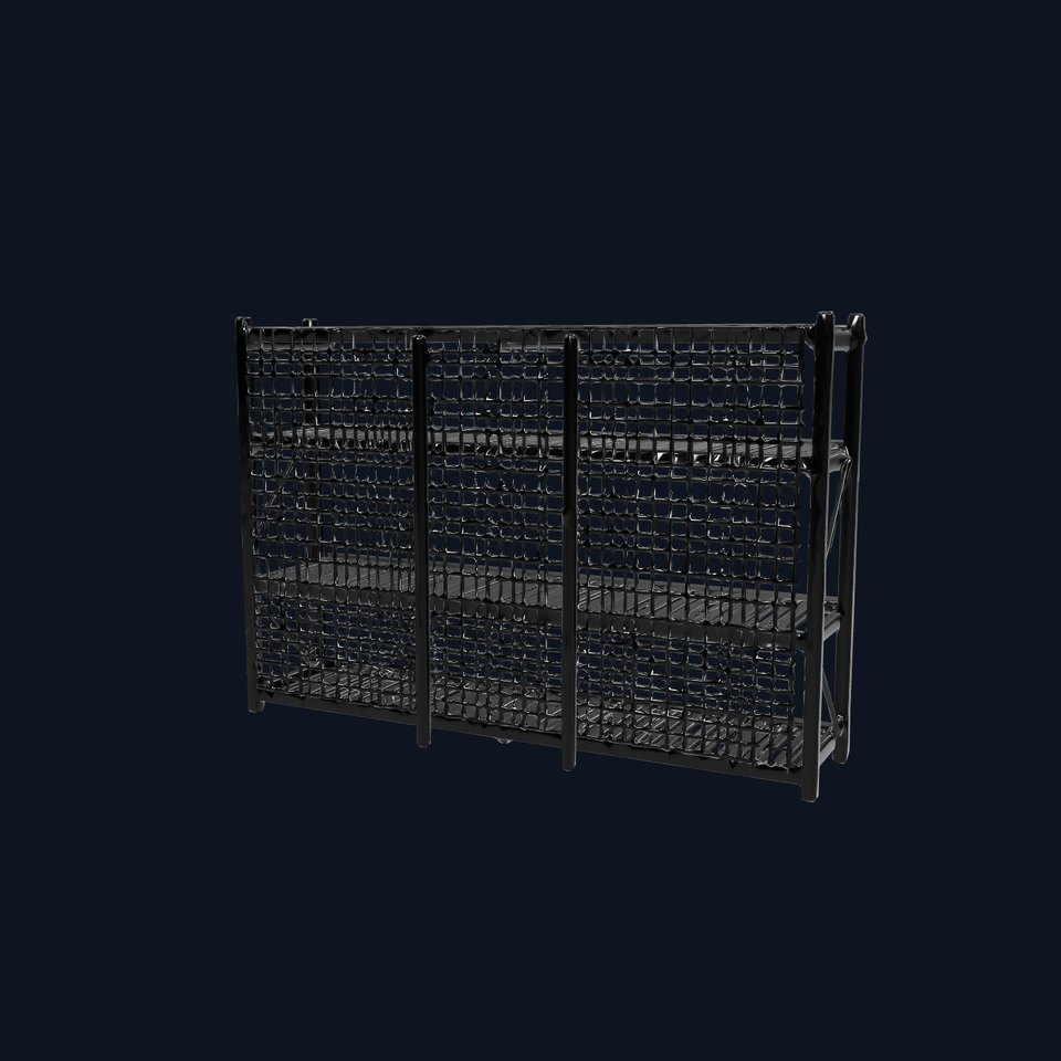 Industrial Supermarket Shelf System model pack viewer poster
