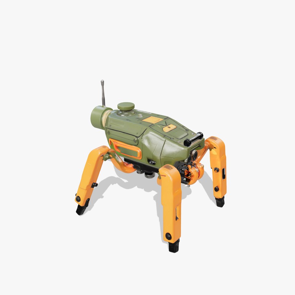 Compact Spider Reconnaissance Unit Model Pack viewer poster