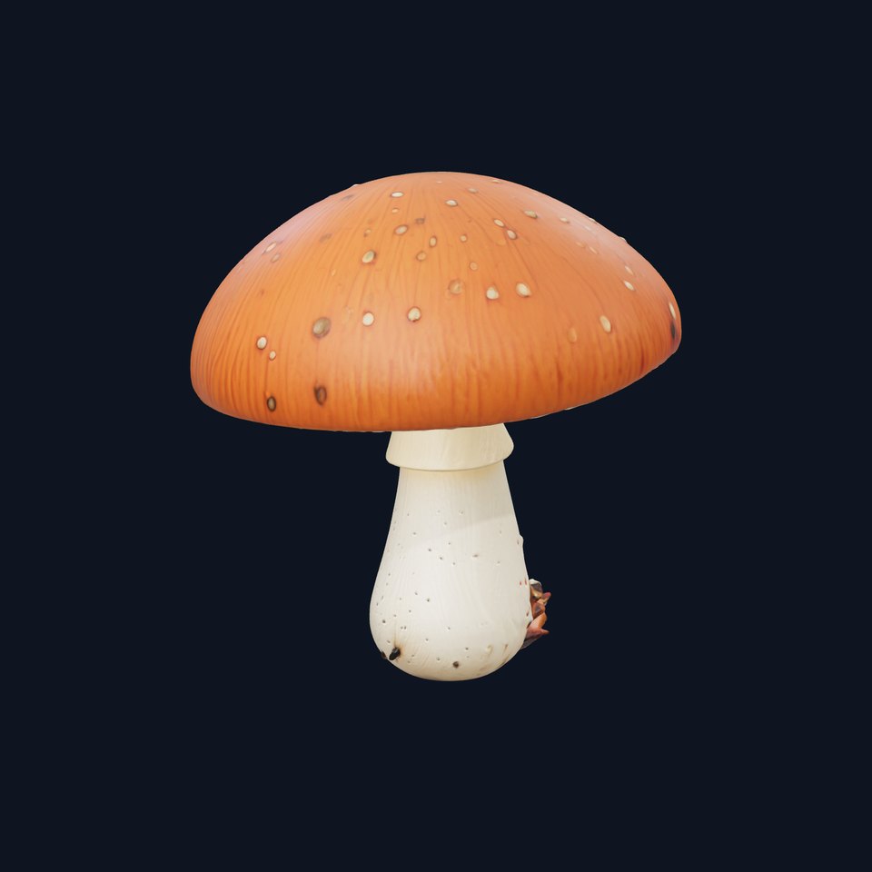 Realistic Mushroom Model Pack viewer poster