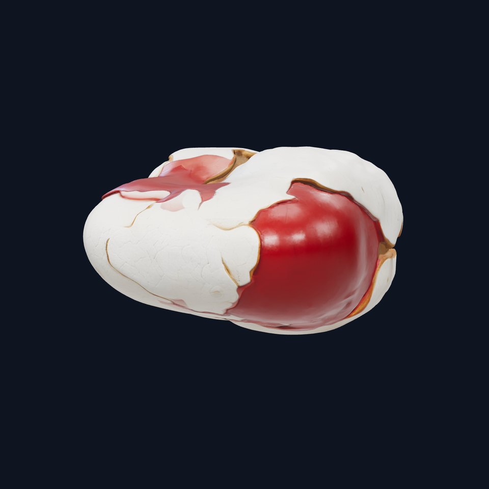 Fauvist Abstract Stone Sculpture model pack viewer poster