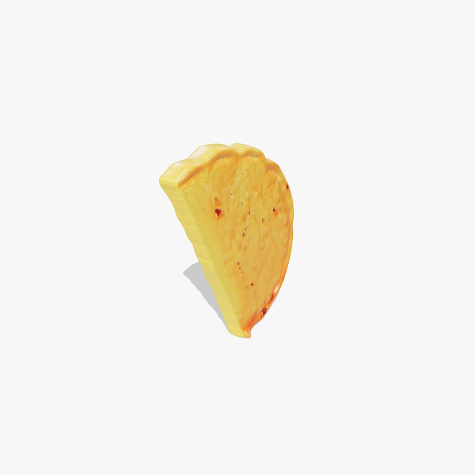 Lifelike Tortilla Chip Golden Crisp Surface model pack viewer poster