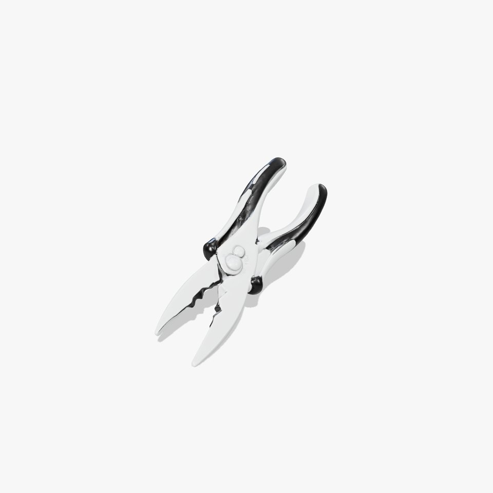 Versatile Pliers with Rubberized Grips and Metallic Finish model pack viewer poster