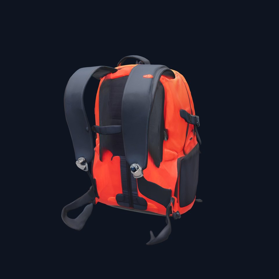 Versatile Sports Rucksack 3D Model Pack viewer poster