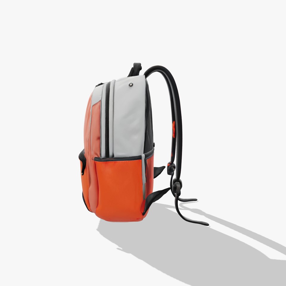 Sporty Minimalist Backpack Model Pack viewer poster