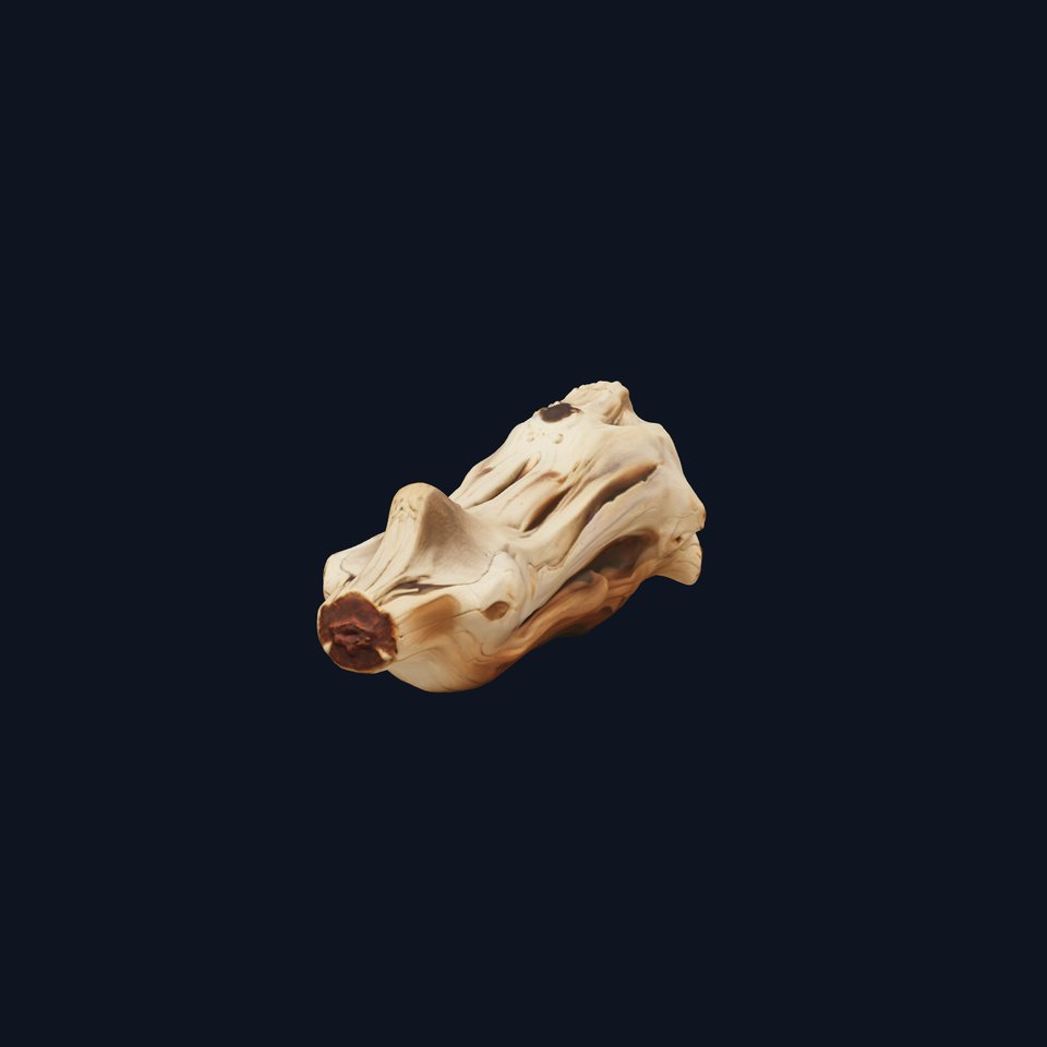 Weathered Driftwood Detailed Sculpture model pack viewer poster