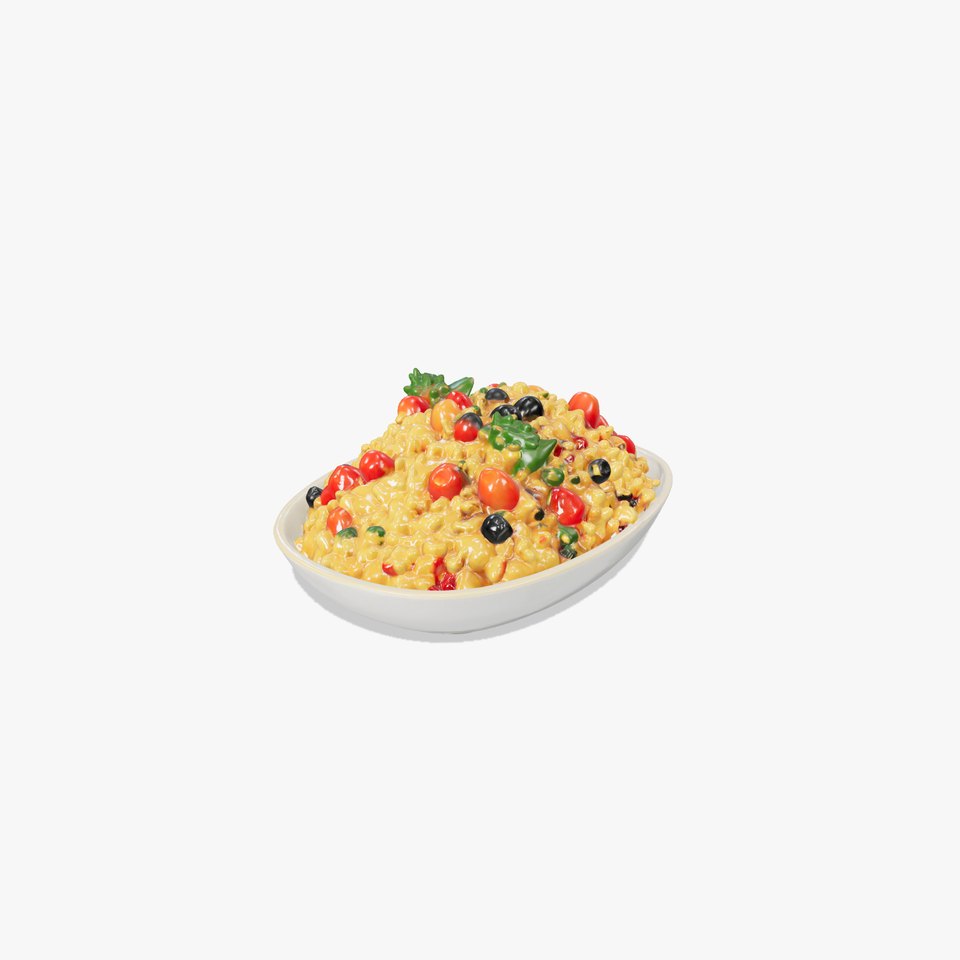 Couscous Vegetable Bowl model pack viewer poster