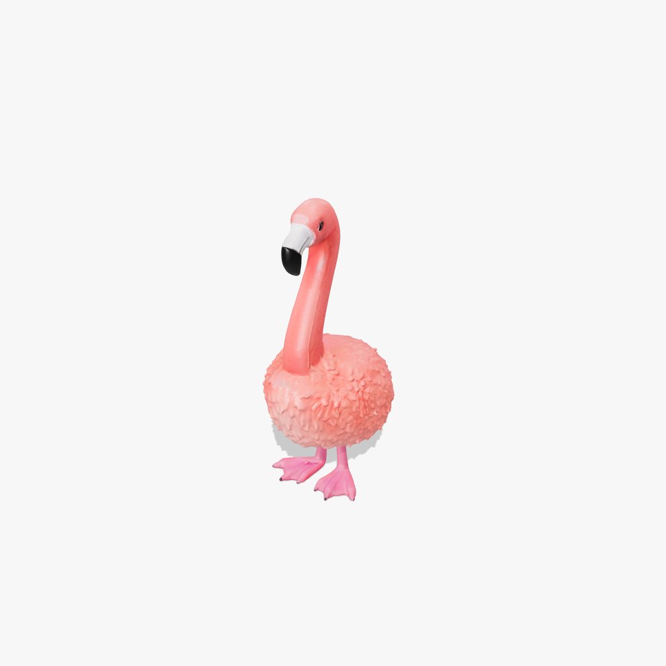 Fluffy Flamingo D Model Pack viewer poster