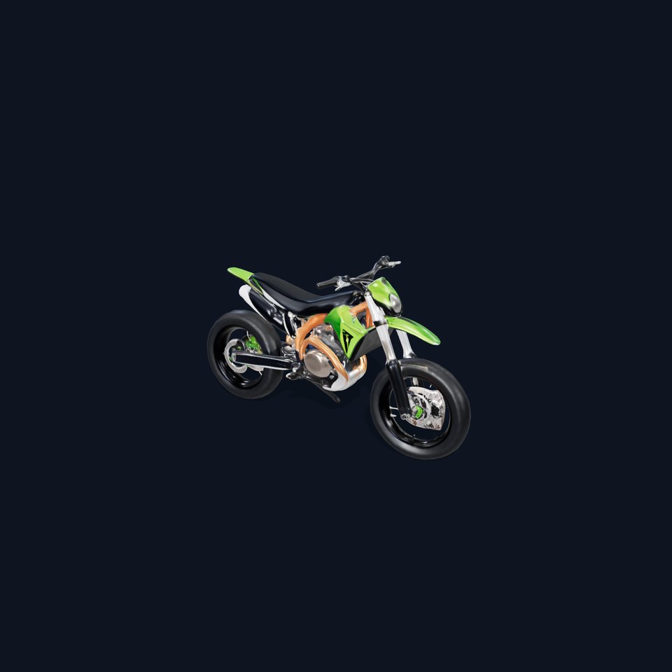 Offroad Motorcycle D Model Pack with HighQuality Textures viewer poster