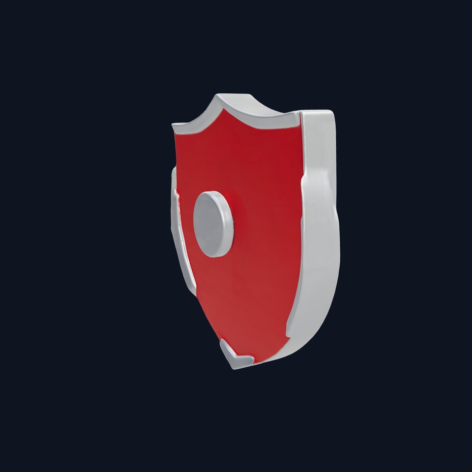 Red Cross Shield D Model Pack viewer poster