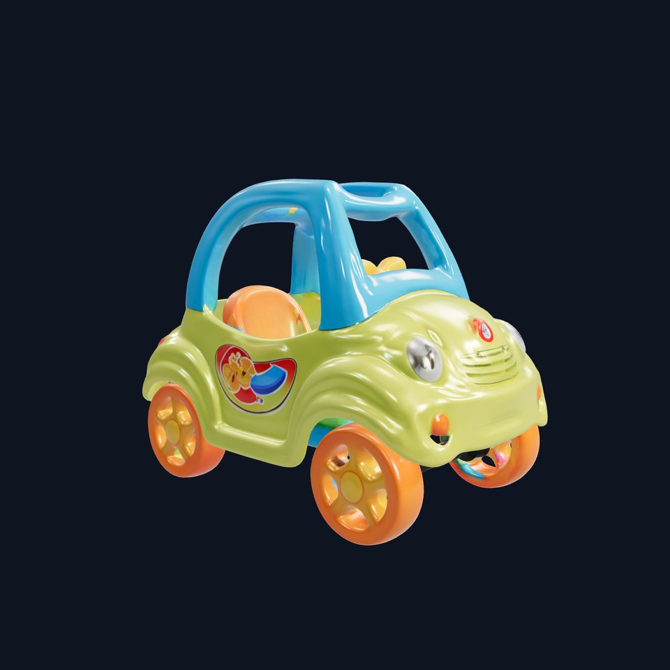 Cartoon Toy Car Model Pack  Vibrant Design for Various Uses viewer poster